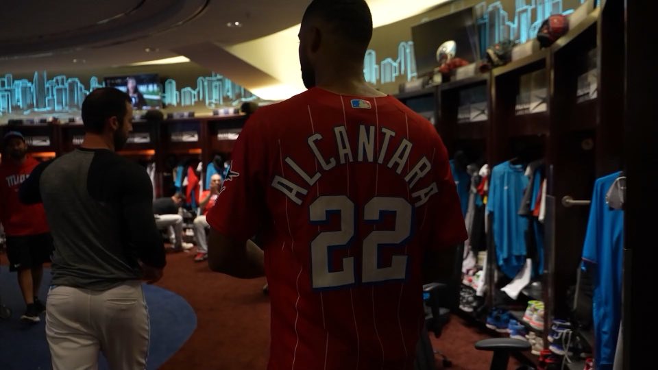 Number 22 in the clubhouse